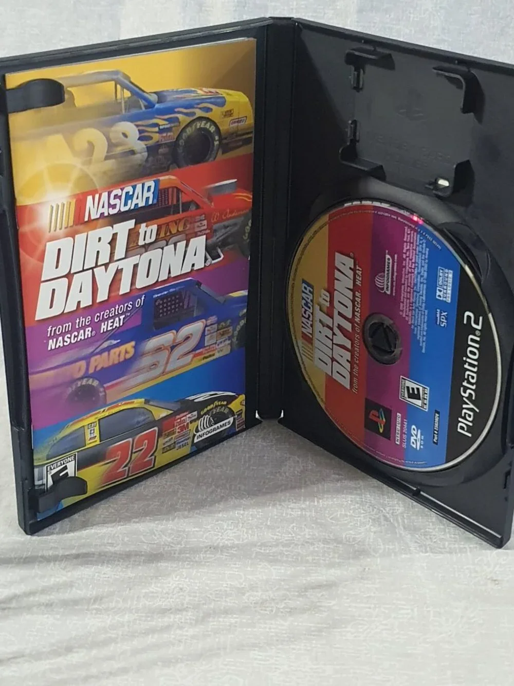 NASCAR: Dirt to Daytona (Sony PlayStation 2, 2002) Complete